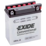 Exide EB5L-B 12V Conventional Motorcycle Battery