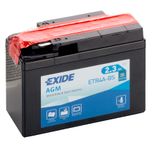 Exide ETR4A-BS 12V AGM Motorcycle Battery YTR4A-BS