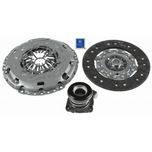 Sachs Clutch Kit 3pc (Cover+Plate+CSC) 3000990402