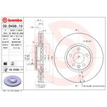 Brembo Brake Disc Single Vented Front 09.B498.11
