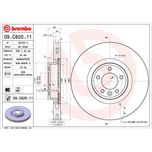 Brembo Brake Disc Single Vented Front 09.C820.11