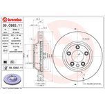 Brembo Brake Disc Single Vented Front 09.C882.11