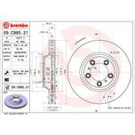 Brembo Brake Disc Single Vented 09.C985.21