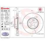 Brembo Brake Disc Single Vented 09.D529.13
