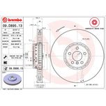 Brembo Brake Disc Single Vented 09.D895.13