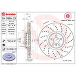 Brembo Brake Disc Single Vented 09.D898.23