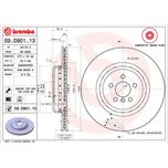 Brembo Brake Disc Single Vented 09.D901.13