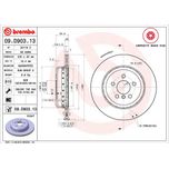 Brembo Brake Disc Single Vented 09.D903.13