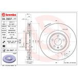 Brembo Brake Disc Single Vented Front Right 09.D937.11