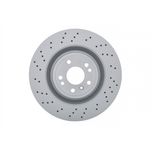 Bosch Brake Disc Single Vented Front 0986479D09