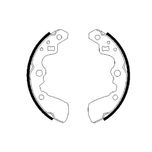 Bosch Brake Shoes Set 0986487430
