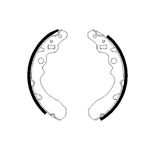 Bosch Brake Shoes Set 0986487504