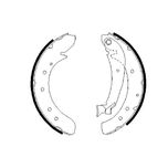 Bosch Brake Shoes Set 0986487522