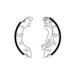 Bosch Brake Shoes Set 0986487772