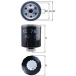 Mahle Fuel Filter KC76