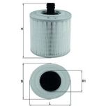 Mahle Air Filter LX3015/14