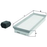 Mahle Air Filter LX3955KIT