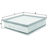 Mahle Air Filter LX4038