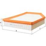 Mahle Air Filter LX4234