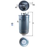 Mahle Fuel Filter KL147D