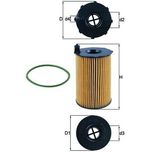 Mahle Oil Filter OX420D