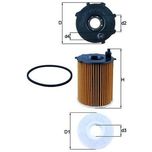 Mahle Oil Filter OX171/2D