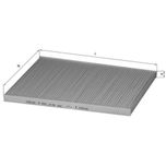 Mahle Pollen / Cabin Filter LA36