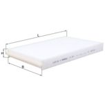 Mahle Pollen / Cabin Filter LA387