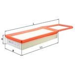 Mahle Air Filter LX3249