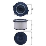 Mahle Pollen / Cabin Filter LA65