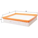 Mahle Air Filter LX4404