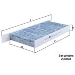 Mahle Pollen / Cabin Filter LAK426/S