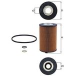 Mahle Oil Filter OX1158D