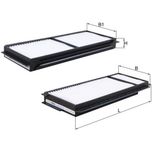 Mahle Pollen / Cabin Filter LA346/S