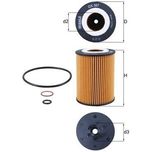 Mahle Oil Filter OX367D