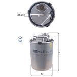 Mahle Fuel Filter KL497D
