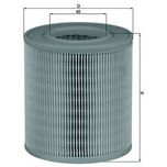 Mahle Air Filter LX1253