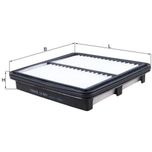 Mahle Air Filter LX4301
