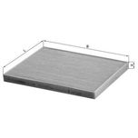 Mahle Pollen / Cabin Filter LA408