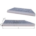 Mahle Pollen / Cabin Filter LAK57