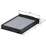 Mahle Pollen / Cabin Filter LAK175