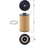 Mahle Oil Filter OX161D