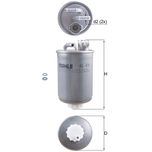Mahle Fuel Filter KL476D