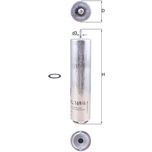 Mahle Fuel Filter KL169/4D