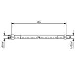 Bosch Brake Hose 1987476009
