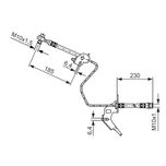 Bosch Brake Hose Rear Right 1987476200