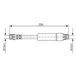 Bosch Brake Hose 1987476284