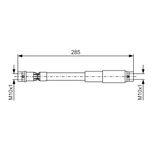 Bosch Brake Hose Front Inner 1987476406