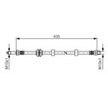 Bosch Brake Hose Front 1987476415