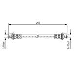 Bosch Brake Hose Rear 1987476457